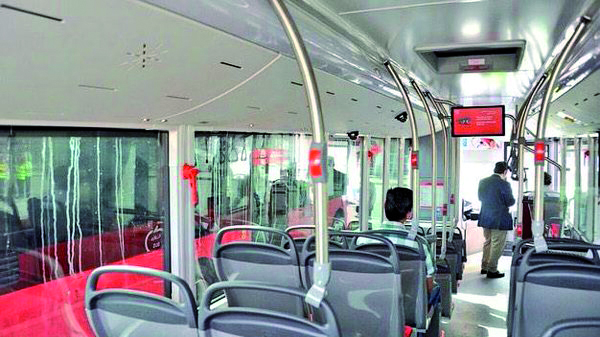 videosurveillance dans les autobus
